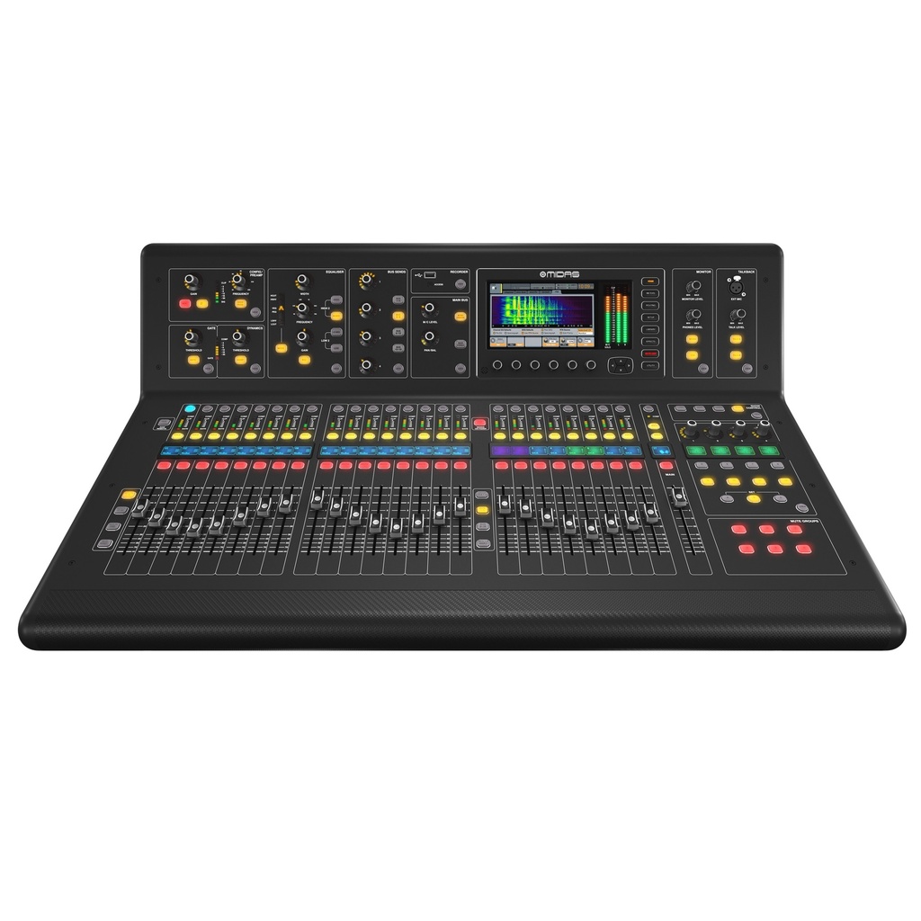 MIDAS CONSOLA DIGITAL PARA VIVO Y ESTUDIO CON 40 CANALES DE ENTRADA