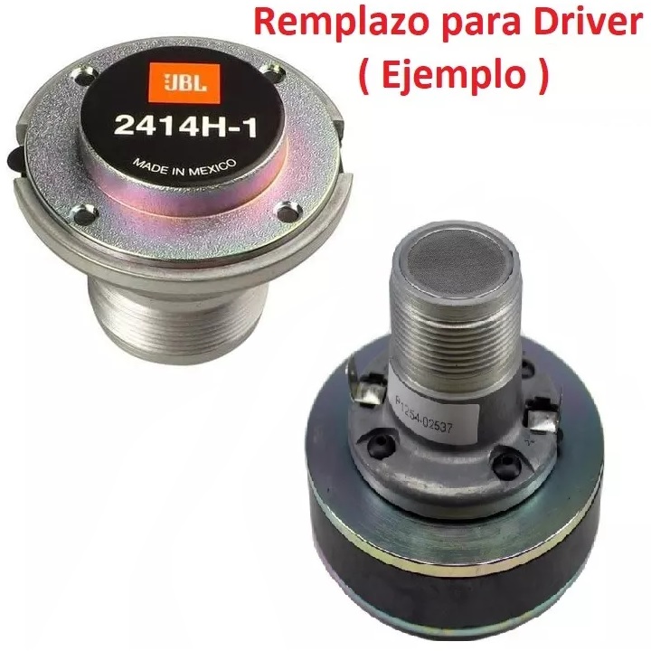 Repuesto Genérico Membrana Remplazo Agudo Driver 1" 2414H