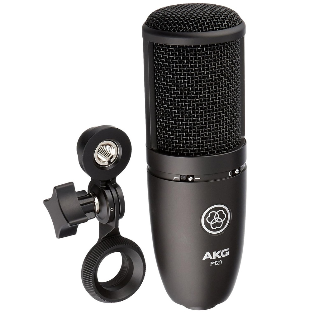 AKG MICROFONO VOCAL ESTUDIO DE CONDENSADOR