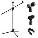 FIRST-RATE PRODUCT PEDESTAL PARA MICROFONO CON BOOM LIVIANO CAJA NARANJA