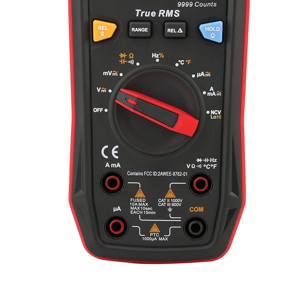 UNI-T UT60BT Tester Probador multímetro True RMS hasta 1000V