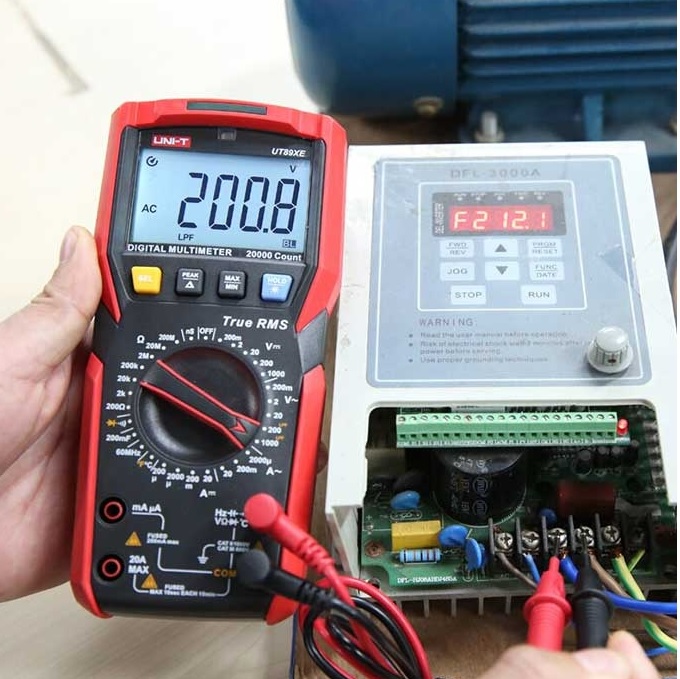 UNI-T UT89XE Tester Probador Multímetro True RMS hasta 1000V