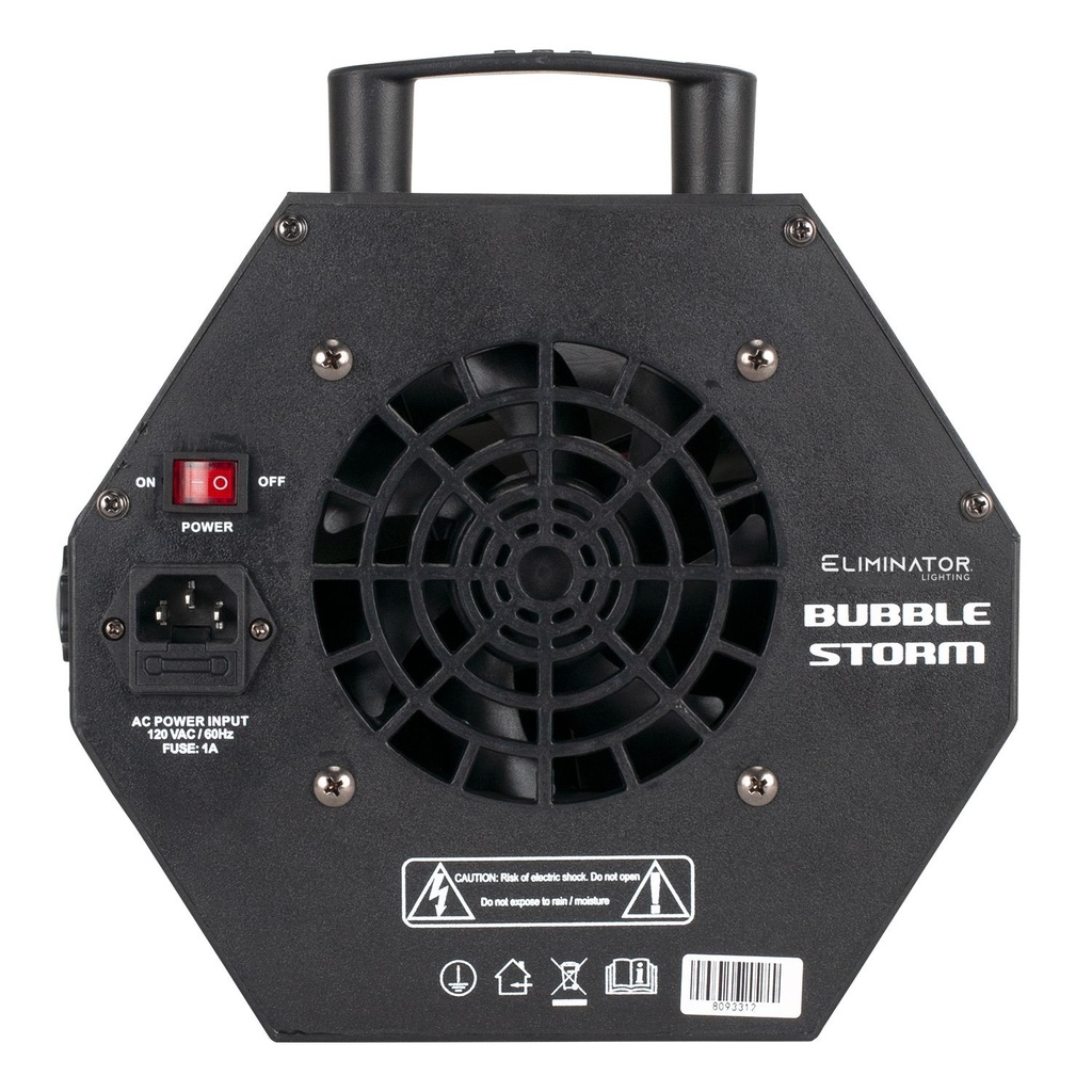 ADJ ELIMINATOR BUBBLE STORM MAQUINA DE BURBUJAS