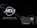 ADJ BUBBLETRON GO Maquina De Hacer Burbujas Con Batería
