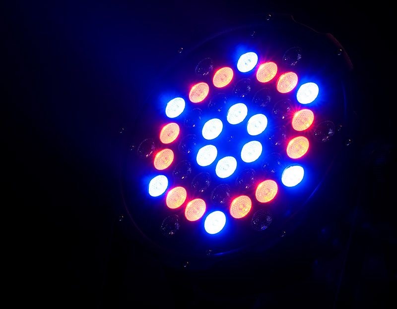 ADJ ELIMINATOR LP 42 RGBW LUZ PAR RGBWA DMX 42 LED x 1W