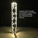 ADJ SABER SPOT RGBW Luz Par LED 15W DMX TRUSS