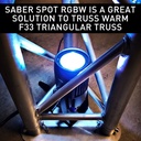 ADJ SABER SPOT RGBW Luz Par LED 15W DMX TRUSS T