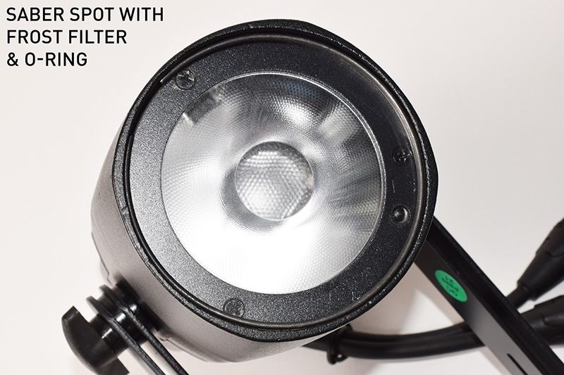 ADJ SABER SPOT RGBW Luz Par LED 15W DMX FILTRO