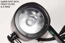 ADJ SABER SPOT RGBW Luz Par LED 15W DMX FILTRO