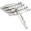 CONECTOR PLUG 1/4 6.35MM GRANDE ESTEREO METALICO ECONOMICO