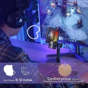 MAONO Micrófono Gaming USB C/ Cancelación de Ruido