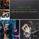Phenyx Pro PTM-10 in-er Belt-Pack Monitor personal de Oído