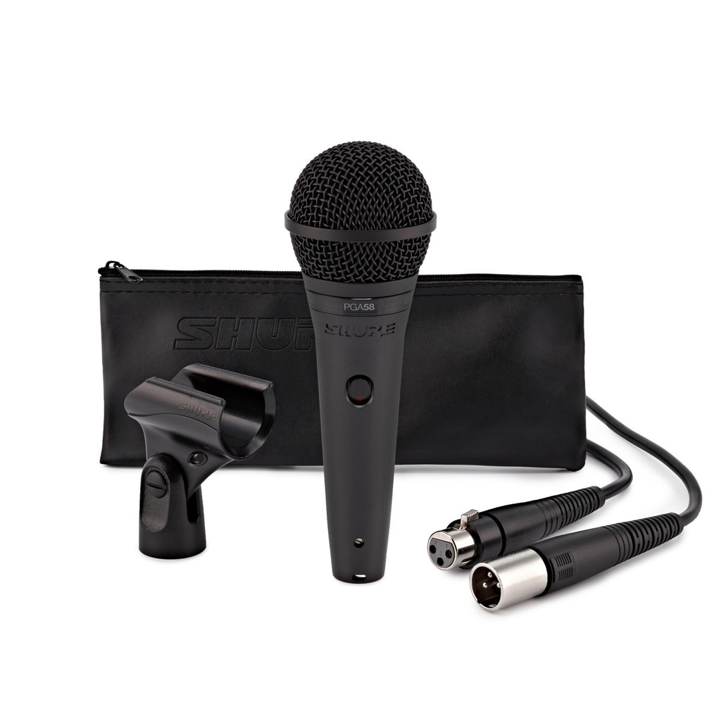 SHURE PGA58 MICROFONO VOCAL
