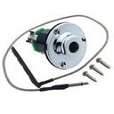 MICROFONO CHAPA DE CEJILLA LYWS 1/4" PIEZO PICKUP PARA GUITARRA ACUSTICA