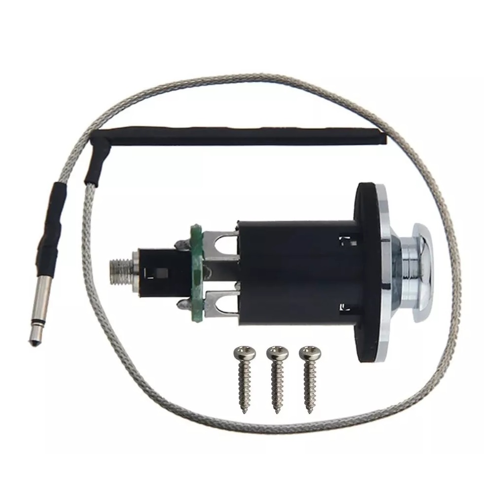 MICROFONO CHAPA DE CEJILLA LYWS 1/4" PIEZO PICKUP PARA GUITARRA ACUSTICA