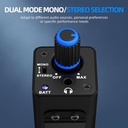 FZONE P4 In-Ear Belt-Pack Monitor Personal de Oído (AMPLIFICADOR DE AUDIFONOS)