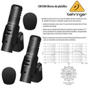 BEHRINGER CM1500 MICROFONOS DE INSTRUMENTO PARA BATERIA PLATILLOS