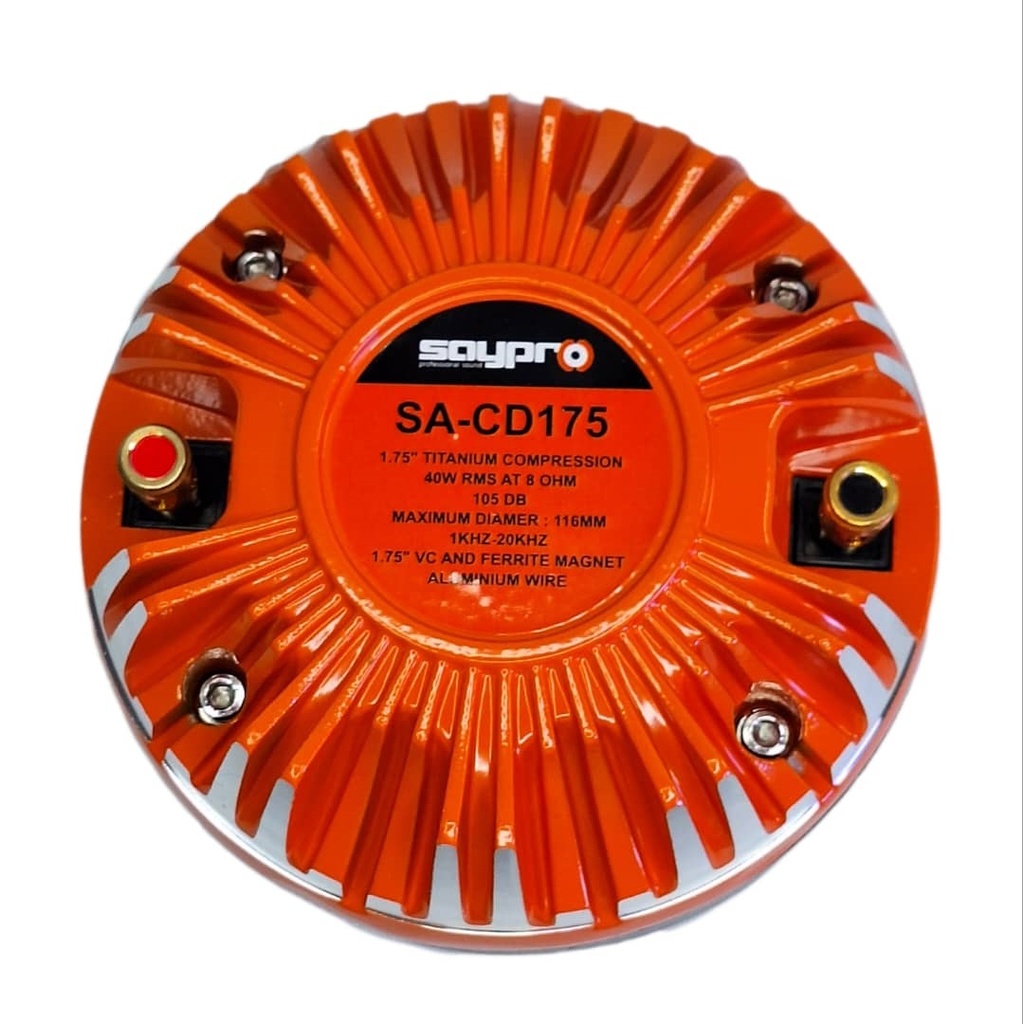 SAYPRO SA-CD175 Agudo Driver 80W Max. 40W RMS.