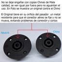 NEUTRIK NL4MPR Foto real contra un chino