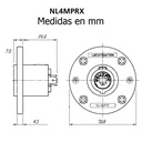 NEUTRIK NL4MPR m
