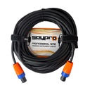 SAYPRO SA-C46-50 CABLE DE CORNETA SPEAKON A SPEAKON 15 METROS