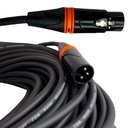 SAYPRO SA-C25-50FT Cable de Audio, Microfono o Corneta Amplificada  XLR 15MTS