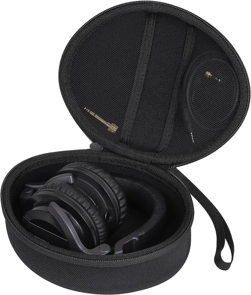 Estuche semi duro de AudífonosKhanka Funda de transporte rígida de repuesto para auriculares Pioneer DJ CUE1/HDJ-CUE1-BT Bluetooth On-Ear DJ, solo funda.