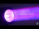 ADJ SABER SPOT RGBW Luz Par LED 15W DMX RGBW