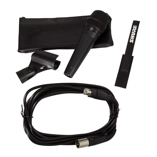 SHURE PGA57-XLR MICROFONO DE INSTRUMENTO  Y VOCAL CON CABLE XLR - XLR acc