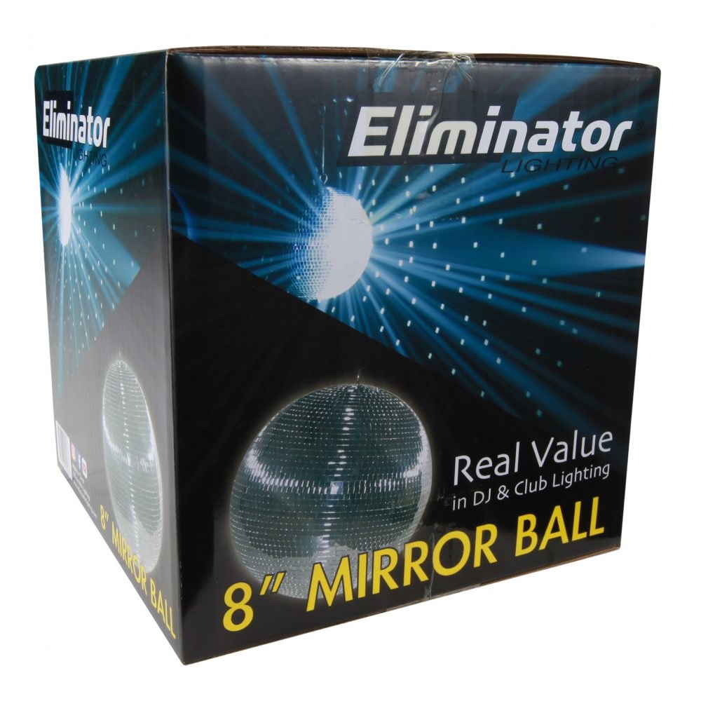 ADJ ELIMINATOR BOLA DE ESPEJO 8 PULGADAS SOLA