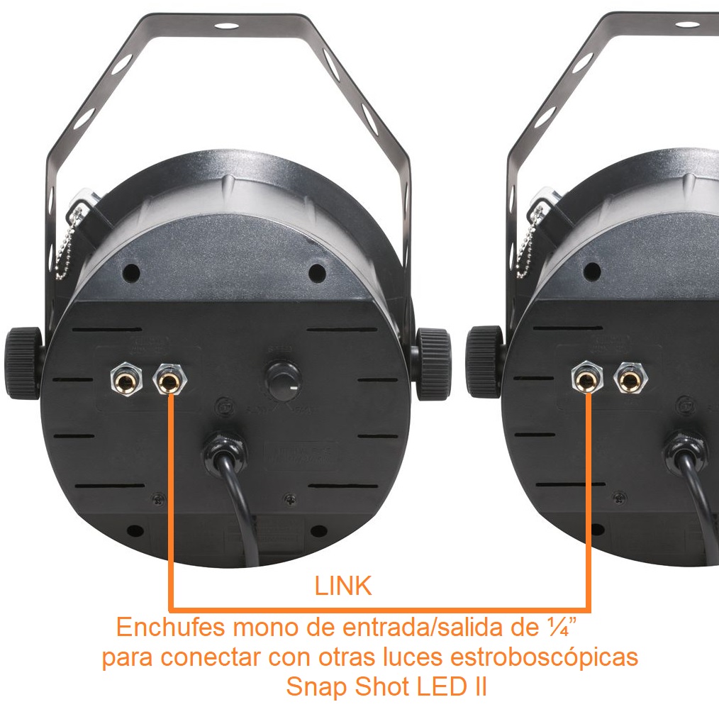 ADJ LUZ ESTROBOSCOPICA LED BLANCA CON 220 LED