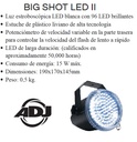 ADJ LUZ ESTROBOSCOPICA LED BLANCA CON 96 LED