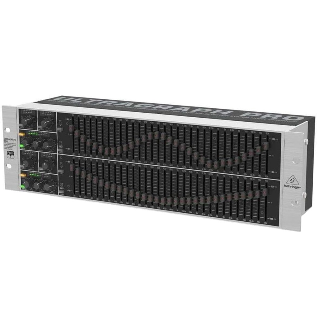 BEHRINGER FBQ6200HD Ecualizador Gráfico 31 Bandas Estéreo Con detección de Feedback