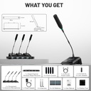 PHENYX PRO PTC-4 MICROFONO INALAMBRICO DE CONFERENCIAS 8en1 UHF (copiar)