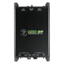 MACKIE MDB-2P DIRECT BOX CAJA DIRECTA PASIVA Estéreo (Dos Canales)