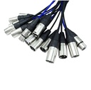 SAYPRO SA-SNAKE124 Cable Snake 12 XLR Hembras mas 4 XLR Machos 30MTS