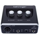 BEHRINGER BEHRINGER INTERFAZ DE AUDIO USB 2X2 CON PREAMPLIFICADOR DE MICROFONO