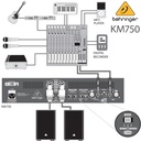 BEHRINGER AMPLIFICADOR POWER 750W 2 CANALES