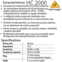 BEHRINGER AUDIFONOS DE ESTUDIO