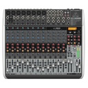 BEHRINGER CONSOLA 22 ENTRADAS Y 2/2 BUSES, CON EFECTOS, USB, INTERFAZ