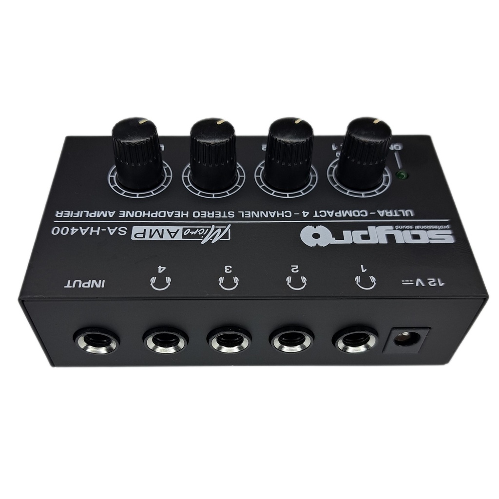 SAYPRO AMPLIFICADOR DE AUDIFONOS 4CH