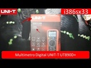 UNI-T TESTER MULTIMETRO CAPACIMETRO DIGITAL DC