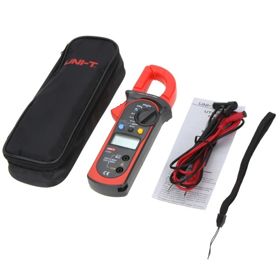 UNI-T TESTER MULTIMETRO AMPERIMETRICA PINZA DIGITAL