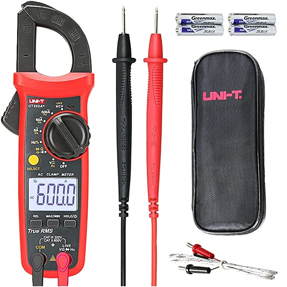UNI-T TESTER MULTIMETRO AMPERIMETRICA PINZA DIGITAL