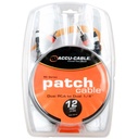 ACCU-CABLE AUDIO DOS RCA PLUG A DOS PLUG MONO 3.60 MTS