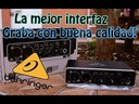 BEHRINGER U-PHORIA UMC202HD INTERFACE 2X2 24 BIT 192KHZ