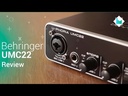 BEHRINGER U-PHORIA INTERFACE AUDIO 2X2 USB