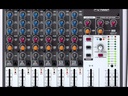 BEHRINGER CONSOLA 12 ENTRADAS Y 2 BUSES, USB, INTERFAZ