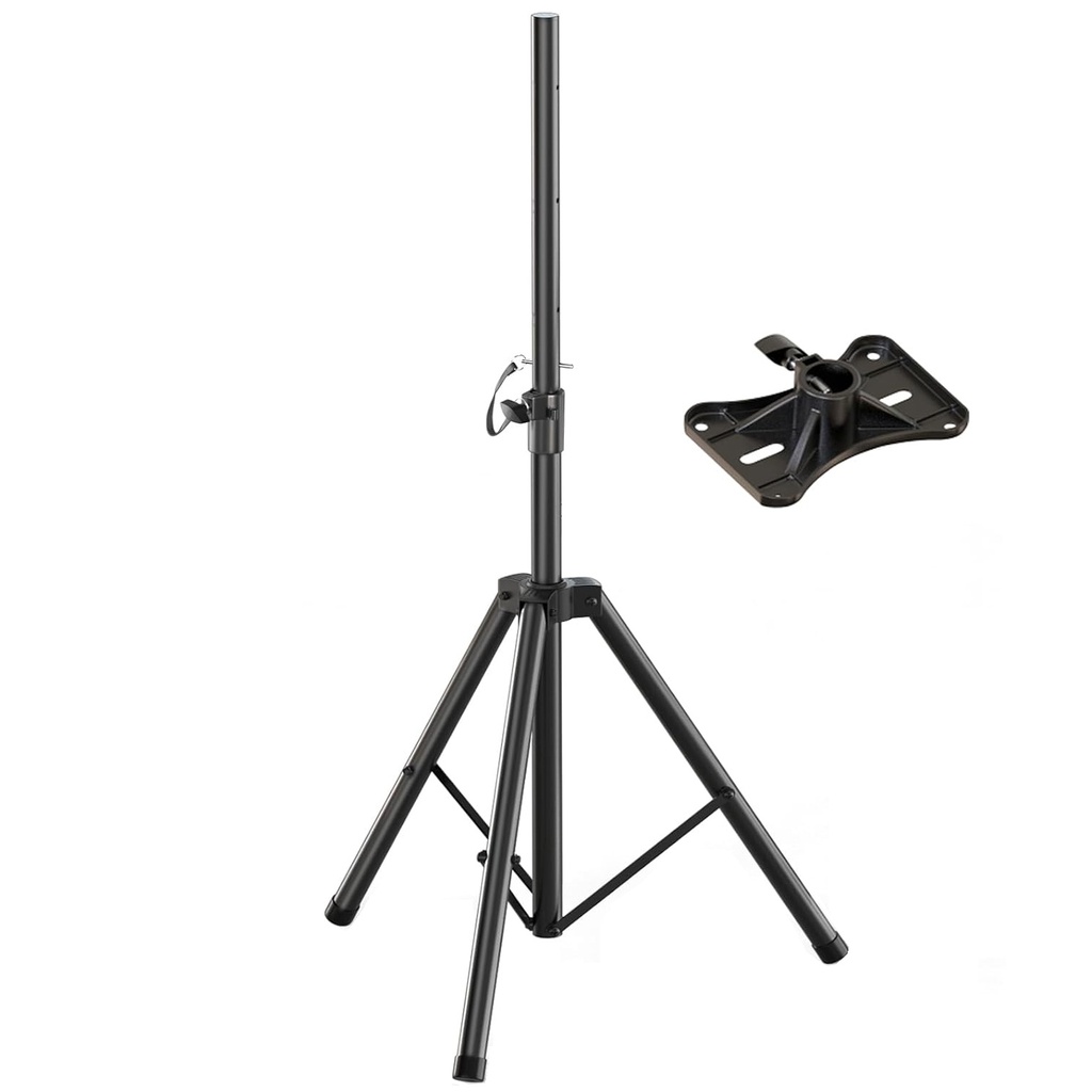 PARALES DE CORNETA FS-502 STAND TRIPODE DE ALUMINIO COLOR NEGRO