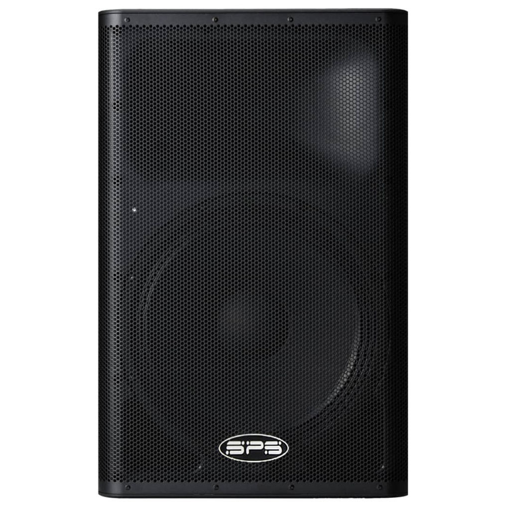SPS 15AUBT-1200 Corneta Amplificada 15"  2 Vías 1200W MAX. 300W RMS. Con BLUETOOTH